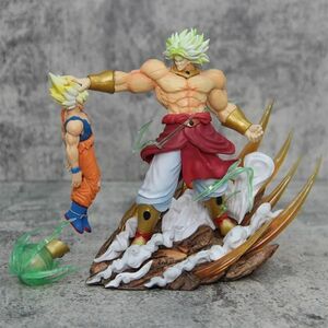 ドラゴンボールZ フィギュア ブロリーvs悟空 スーパーサイヤ人 20cm 箱有り