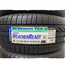 保管袋付 送料無料 新品 2本 (001402) 2020年製　GOODYEAR　ASSU WEATHERREADY XLFPVSB　255/50R19 107H 　夏タイヤ_画像3