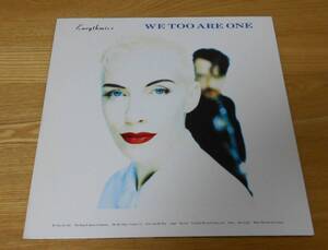 ■ユーリズミックスLP【WE TOO ARE ONE】ドイツ盤/1989年希少盤/アニー・レノックス/EURYTHMICS♪