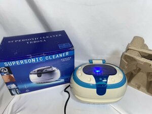 中古【超音波洗浄器】VERONA 眼鏡/入れ歯/カミソリ/腕時計 SB-10000 SUPERSONIC CLEANER