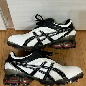 ハーフラウンド使用のみ 26.5㎝ 希少 レア asics アシックス ゲルエース tgn 107 105 103 902 910 913 ゴルフ シューズ 松山英樹の画像4