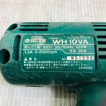 ★☆日立 HITACHI ヒタチ 10mm インパクトドライバー WH10VA 電気 電動 工具 大工道具 DIY 動作確認済み C☆★_画像5