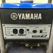 ★☆ヤマハ YAMAHA エンジン発電機 EF900FW 防災 非常用 アウトドア キャンプ 屋外作業 動作未確認 ト☆★_画像2