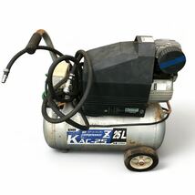 ★☆KENOH エアーコンプレッサー KAC-25 25L 電動 工具 100V 動作確認済み☆★_画像1