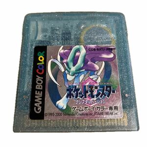 ゲームボーイカラー ポケットモンスター クリスタルバージョン