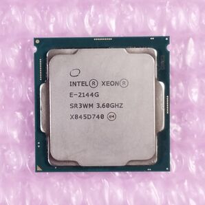 【動作確認済み】Xeon E-2144G 3.60GHz (CoffeeLake) Intel CPU / 在庫1