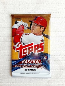 2018 Topps Update Series 1パック　10枚入