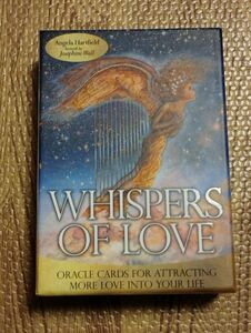 WHISPERS OF LOVE　オラクルカード　日本語訳ガイドブック付き オラクルカード
