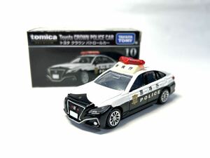 [改造品] トミカプレミアム TOMICA トヨタ クラウン パトロールカー　パトカー 警ら車仕様 昇降機付き 警視庁