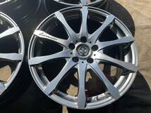 0033　レアマイスター　18X7.5J　SET40　5H/114.3　ハブ径73　ヴェルファイア・エルグランド　4本_画像3