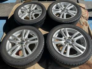 0043　195/55R15　84V　CRIMSON INC　Team　Sparco　ENKEI　15X6J　SET40　5H/100　ハブ径57　4本　　ワーゲン・ゴルフIV他