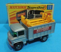 MATCHBOX 11 SCAFFOLDING TRUCK_画像1