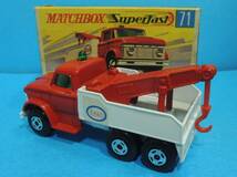 MATCHBOX 71 WRECK TRUCK_画像4