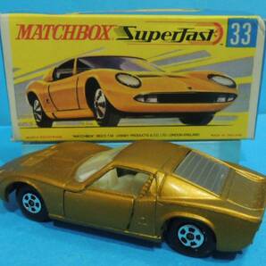 MATCHBOX 33 LAMBORGHINI MIURA P400の画像4