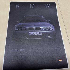 BMW M3 CSL ポスター A4サイズ エンブレムの画像3