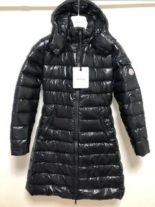 送料無料 未使用 MONCLER MOKA ブラック モンクレール モカ 2 ダウンジャケット ロング ダウン コート 正規品 ロングダウンコート