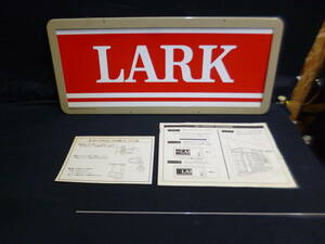 LARK　ラーク　ノベルティ看板　プラッチック製　ビンテージ　新品未使用デッドストック長期保管
