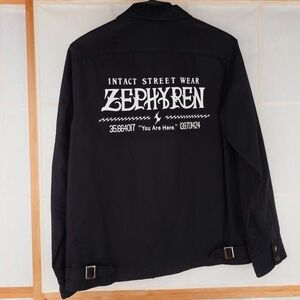 ZEPHYREN(ゼファレン) SWING TOP ジャケット スウィングトップ ロゴ 刺繍 バックプリント ジップアップ 