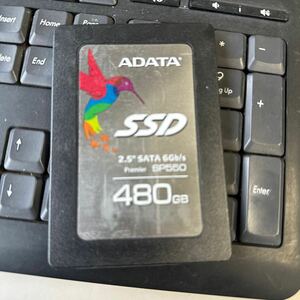 ADATA SP550(ASP550-480GM-B) 480GB SATA SSD 正常品 2.5インチ内蔵SSD フォーマット済み PCパーツ 動作確認済み