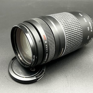 1スタ～ キャノン Canon ZOOM LENS EF 75-300mm 1:4-5.6 ULTRASONIC 一眼カメラ用 レンズ 動作未確認 現状品の画像1