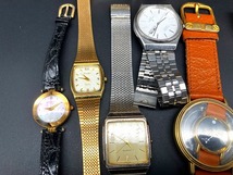 □１スタ～【腕時計まとめて】腕時計32点　オメガ/OMEGA セイコー/SEIKO RENOMA/レノマ BALLY/バリー 等 ジャンク現状品 □_画像6