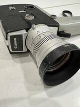 ★ Canon キャノン Single-8 518 フィルムカメラ CANON ZOOM LENS C-8 9.5-47.5mm 1:1.8 ケース付き 動作未確認 ジャンク出品 0225A_画像5