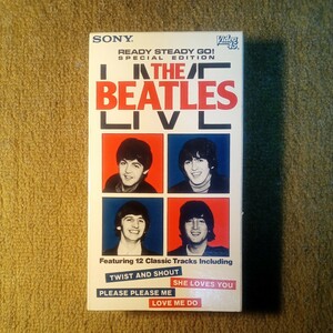 VHS 　ビートルズ　The Beatles Live Ready Steady Go!