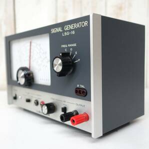 レトロ 無線機器＊LEADER リーダー電子＊WIDE BAND SIGNAL GENERATOR  広帯域テストオシレーター シグナルジェネレーター＊MODEL LSG-16の画像5