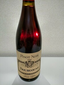 ブルゴーニュ 2007 ルイジャド 150周年記念 Bourgogne Pinot Noir Louis Jadot 150th anniversary