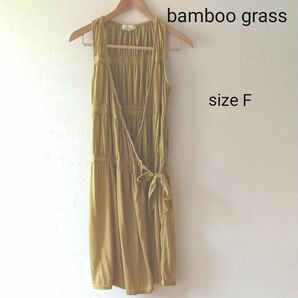 bamboo grass ワンピース チュニック サイズ フリー