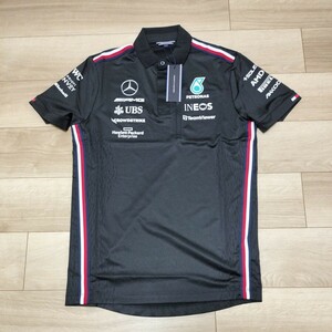 2023 メルセデスＡＭＧペトロナスF1　チーム支給品　ポロシャツ Sサイズ　新品 非売品　ハミルトン ラッセル TOMMYHILFIGER　日本GP