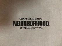 新品未使用タグ付☆ネイバーフッド☆NEIGHBORHOOD☆半袖ＴシャツサイズＭ☆221PCNH-ST11☆セージグリーン☆即完売品_画像4