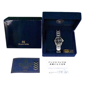 【生産終了モデル】GRAND SEIKO グランドセイコー ヘリテージコレクション SBGX055 9F62-0AA1 黒文字盤 デイト ブラック クォーツ 腕時計の画像9