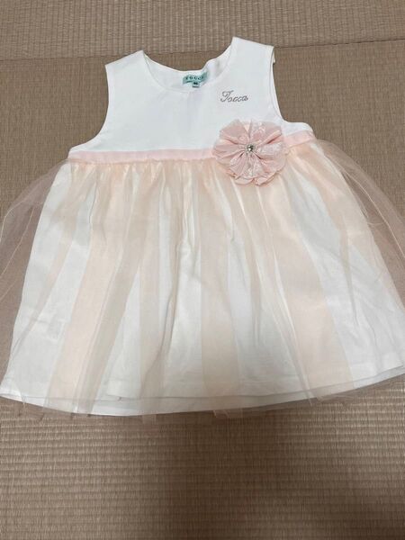 TOCCA BAMBINI プリティバレリーナ 90cm ドレス ワンピース フォーマル 結婚式 発表会 お遊戯会
