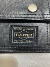 未使用 美品 PORTER/ポーター FREE STYLE/フリー スタイル 長財布/ロングウォレット/ブラック/黒/ナイロン_画像2