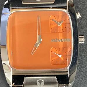 ニクソン NIXON THE BANKS バンクス オレンジ 腕時計 不動の画像2