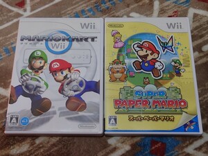 マリオカート スーパーペーパーマリオ Wii セット