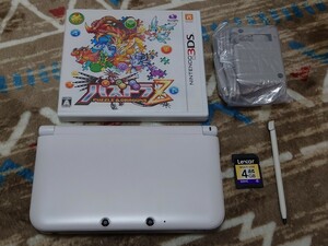 3DS LL 本体 充電器 SDカード タッチペン パズドラ