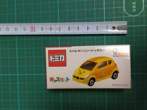  ミスド 限定 トミカ スバルR1 ハニーシッポ カー ミスタードーナッツ ミニカー mister Donut Tomica SUBARU R1 Honey shippo toy car