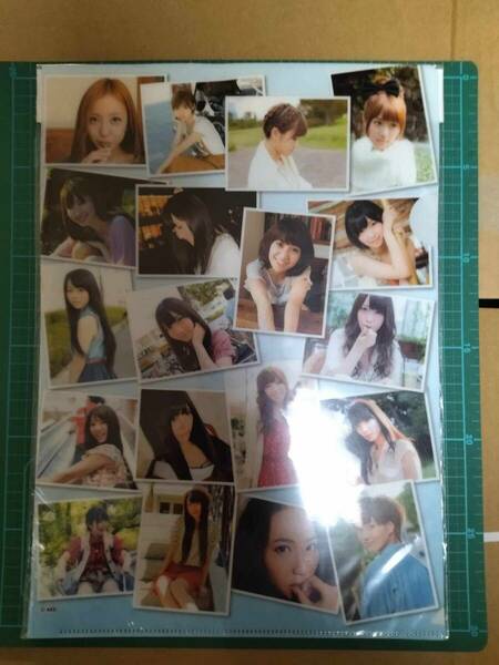 正規品 AKB48 TOKYO デート クリアファイル 2 集合 2012 4 1 現時点 活動 メンバー EZZ-0220-2 pockets plastic file folder CLEAR FOLDER 