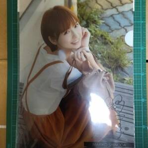 正規品 AKB48 TOKYO デート クリアファイル 2 篠田麻里子 新品 A4 EZZ-0204-2 Mariko Shinoda pockets plastic file folder CLEAR FOLDER 