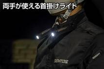 首掛け LED ライト 【明るさ110ルーメン/実用点灯7時間/防塵/防滴】 単3形電池1本使用 _画像2