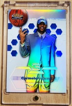 RC 2002 -03 Topps Finest Refractor XRC CARMELO ANTHONY ( /250) / カーメロ アンソニー *裏面ダメージ有り_画像1