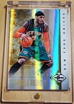 25枚限定 2012 -13 Panini Limited Spotlight Gold CARMELO ANTHONY ( /25) / カーメロ アンソニー Refractor Holo_画像5