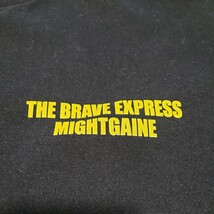 勇者特急マイトガイン Tシャツ サイズXL バンダイ The Brave Express MIGHT GAINE _画像2