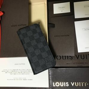 美品！本物保証！LOUIS VUITTON ルイヴィトン ダミエ グラフィットフェリオ iPhoneX.Xsケース