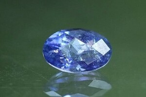 0.57 ct *tanzanite танзанит s1201 Power Stone натуральный камень Funky garuda