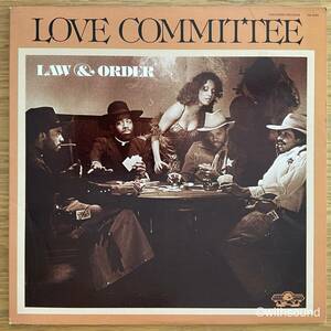 LOVE COMITTEE Law & Order US ORIG LP 1978 GOLD MIND GA 9500