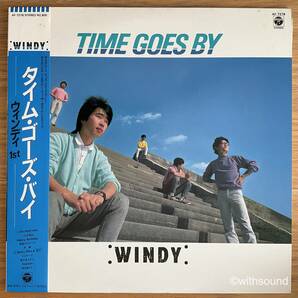 WINDY Time Goes By 国内オリジナル盤 LP 帯付き 和モノ シティポップ CITY POP 1984 COLUMBIA AF-7278 2の画像1