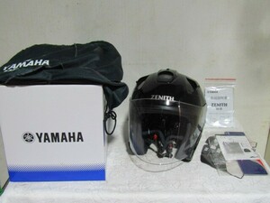 ○YAMAHA　ヤマハ　フルフェイスヘルメット　YJ-17　ZENITH　M.BLK　Lサイズ：58-59㎝　バイク　 O.03.08.Ｌ